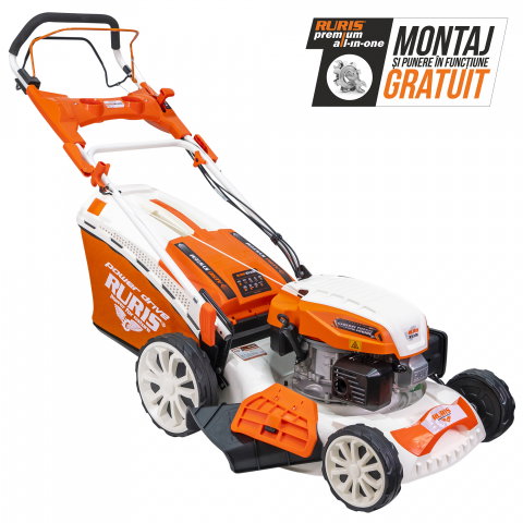 Masini de tuns gazon - Mașină de tuns gazon RURIS RX311S 3.9 CP, 46 cm, autopropulsie