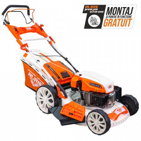 Curte, gradina, microferme - Mașină de tuns gazon RURIS RX400S 5.7 CP, 51 cm, autopropulsie