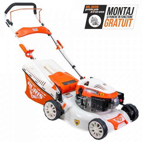Masini de tuns gazon - Mașină de tuns gazon RURIS RX200S 2.7 CP, 42 cm