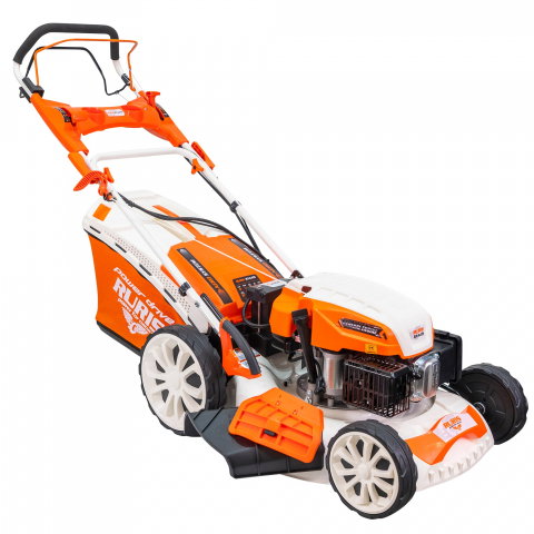 Masini de tuns gazon - Mașină de tuns gazon RURIS RX441S, 5.7 CP, 51 cm, autopropulsie, pornire electrica