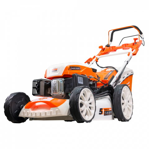 Mașină de tuns gazon RURIS RX441S, 5.7 CP, 51 cm, autopropulsie, pornire electrica [2]