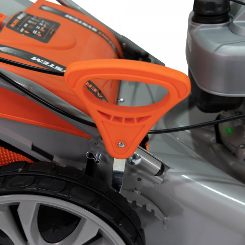 Mașină de tuns gazon RURIS RXM777 4.5 CP, 51 cm, roata fata cu rotire 360 grade [2]