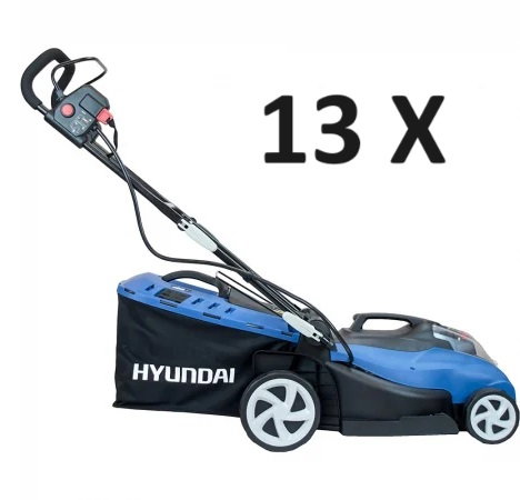 Masini de tuns gazon - Palet cu 13 buc x Masina de tuns gazonul electrica HYUNDAI HY-LM3801 E, 1600W, 220V, 38 cm