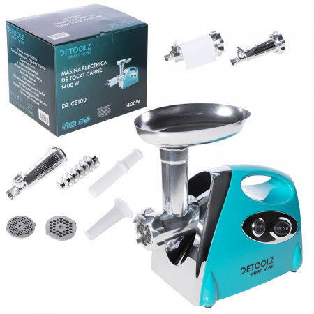 Masina electrica de tocat carne Detoolz DZ-CB100 1400W [0]