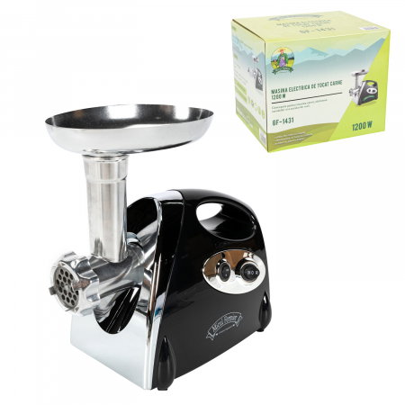 Masina electrica de tocat carne NEAGRA 1200W JIA [1]