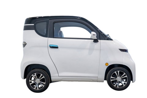 Masina electrica fara permis BLADE CITY Plus Alb-Negru cu aer conditionat [4]