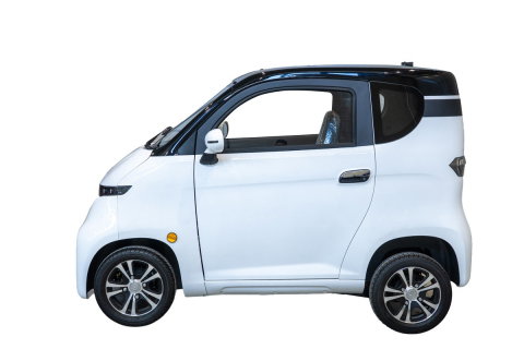 Masina electrica fara permis BLADE CITY Plus Alb-Negru cu aer conditionat [3]