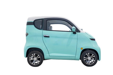 Masina electrica fara permis BLADE CITY Plus Verde-Alb cu aer conditionat [2]