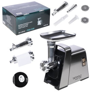 Masina electrica inox de tocat carne Detoolz DZ-CB101 1400W MGG-140 [0]