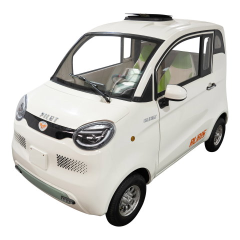 Mașină electrică RURIS PILOT GT500A Albă, 2000W, baterie 72V 58Ah, autonomie până la 70 km, 2 locuri [18]
