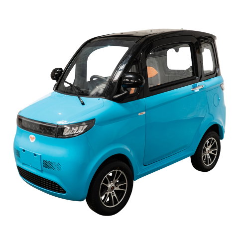 Vehicule de Lucru si Transport - Masina electrica albastra RURIS PILOT GT700AL, 2 locuri, autonomie pana la 67 km