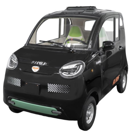 Masini electrice fara permis - Mașină electrică RURIS PILOT GT500N Neagră, 2000W, baterie 72V 58Ah, autonomie până la 70 km, 2 locuri