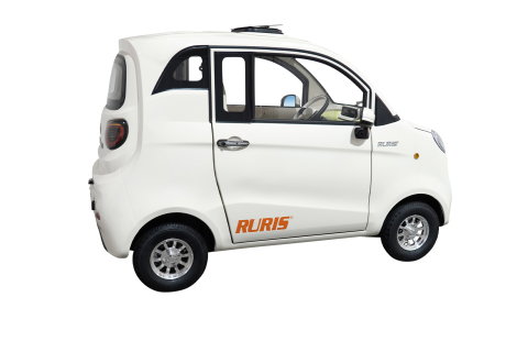 Mașină electrică RURIS PILOT GT500A Albă, 2000W, baterie 72V 58Ah, autonomie până la 70 km, 2 locuri [10]