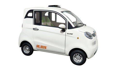 Mașină electrică RURIS PILOT GT500A Albă, 2000W, baterie 72V 58Ah, autonomie până la 70 km, 2 locuri [12]