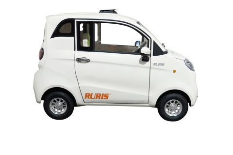 Mașină electrică RURIS PILOT GT500A Albă, 2000W, baterie 72V 58Ah, autonomie până la 70 km, 2 locuri [11]