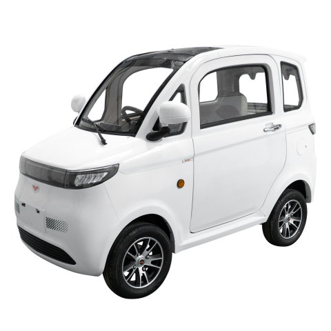 Vehicule de Lucru si Transport - Masina electrica alba RURIS PILOT GT700A, 2 locuri, autonomie pana la 67 km