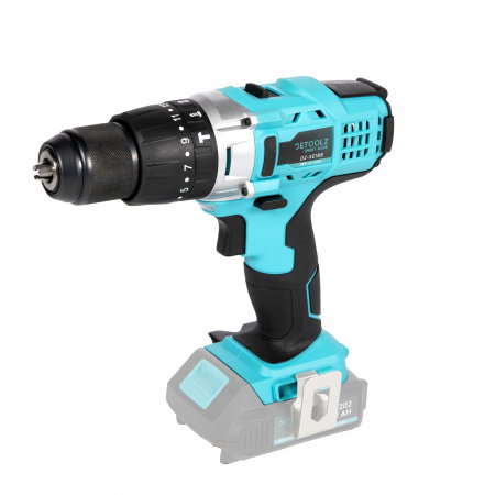 Echipamente platforma cu acumulator unic Detoolz FLEXI POWER - Masina gaurit insurubat cu percutie Detoolz DZ-SE188 35Nm 18V Li-ion