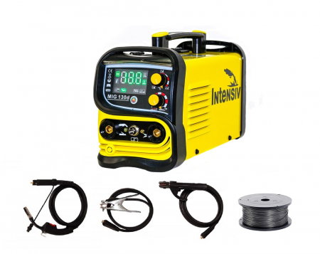 Aparate de sudura - MIG 130d - Aparat de sudura Intensiv tip MIG/MMA/TIG + rola sarma flux 1 kg