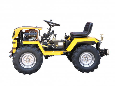 Minitractor ProGARDEN Campo T12 G2.1 4560000087 4x4, 12CP, diesel, hidraulica fata-spate, roti 6.00-12 [3]