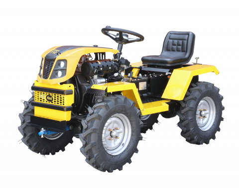 Minitractor ProGARDEN Campo T12 G2.1 4560000087 4x4, 12CP, diesel, hidraulica fata-spate, roti 6.00-12 [2]