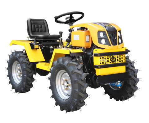 Motosape si motocultoare - Minitractor ProGARDEN Campo T12 G2.1 4560000087 4x4, 12CP, diesel, hidraulica fata-spate, roti 6.00-12