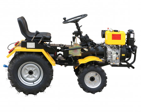 Mini tractor ProGARDEN Campo T12618 45600S12618 4x4, 12CP, diesel, ridicare hidraulica spate [1]