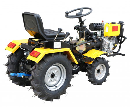 Mini tractor ProGARDEN Campo T12618 45600S12618 4x4, 12CP, diesel, ridicare hidraulica spate [3]
