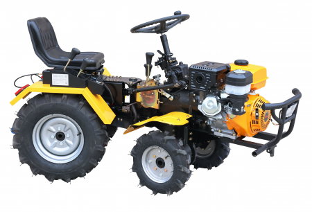 Motosape si motocultoare - Mini tractor ProGARDEN Campo T18618 45600S18618 4x4, 18CP, benzina, ridicare hidraulica spate