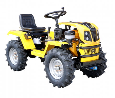 Motosape si motocultoare - Minitractor ProGARDEN Campo T18 G2.1 4560000089 4x4, 18CP, benzina, hidraulica fata-spate, roti 6.00-12