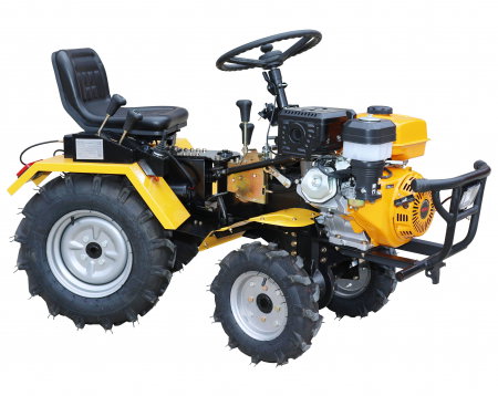 Motosape si motocultoare - Mini tractor ProGARDEN Campo T18609 4560FS18609 4x4, 18CP, benzina, ridicare hidraulica fata/spate