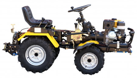 Mini tractor ProGARDEN Campo T18M 4560000063 4x4, 18CP, benzina, ridicare hidraulica fata si spate, transmisie sincronizata [1]