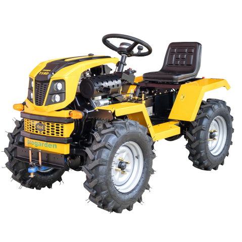 Minitractor articulat 4x4 ProGARDEN Campo T18D V27 Diesel 18 CP, hidraulică față-spate, roți 6.00-12 [1]