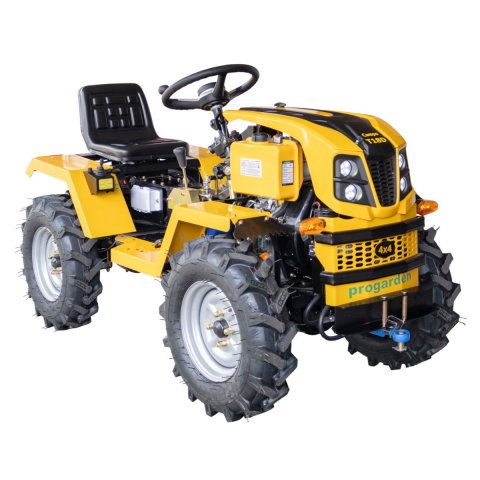 Minitractor articulat 4x4 ProGARDEN Campo T18D V27 Diesel 18 CP, hidraulică față-spate, roți 6.00-12 [2]