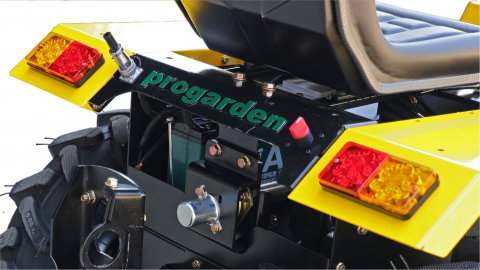 ProGARDEN Campo T18 Minitractor V25.1 4x4, 18CP, benzina, hidraulica fata-spate, roti 6.00-12 [4]