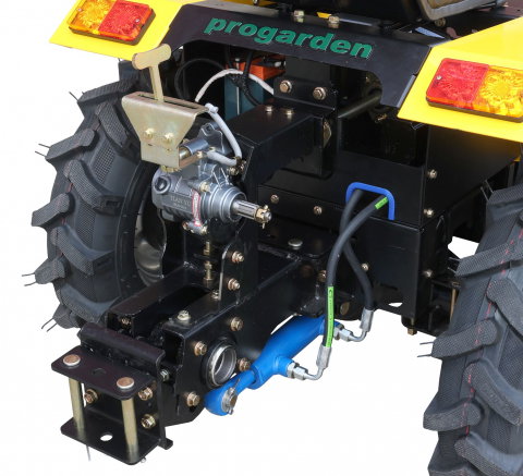 Minitractor ProGARDEN Campo T18 G2 4560000078 4x4, 18CP, benzina, hidraulica fata-spate, roti 6.00-12 [4]