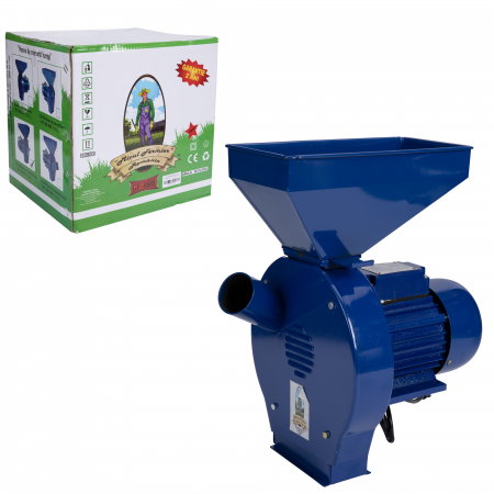 Mori electrice - Moara electrica cereale si porumb Micul Fermier, 2.5kW, Nr 2, motor cupru