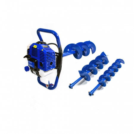 Motoburghiu Hyundai HY-EA520, benzina 2,2 CP, include burghiu 100, 150, 200 mm [1]