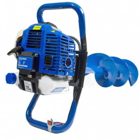 Motoburghiu Hyundai HY-EA520, benzina 2,2 CP, include burghiu 100, 150, 200 mm [2]