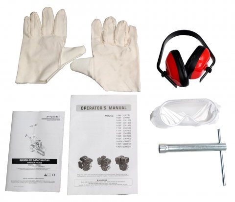 Masina de sapat santuri ProGARDEN MSS450 5162000009, 7CP, benzina, latime 100 mm, adancime 450 mm [4]