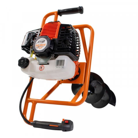 Motoburghiu RURIS TT 12, benzina 2.3CP, include burghiu 150, 200 mm [1]