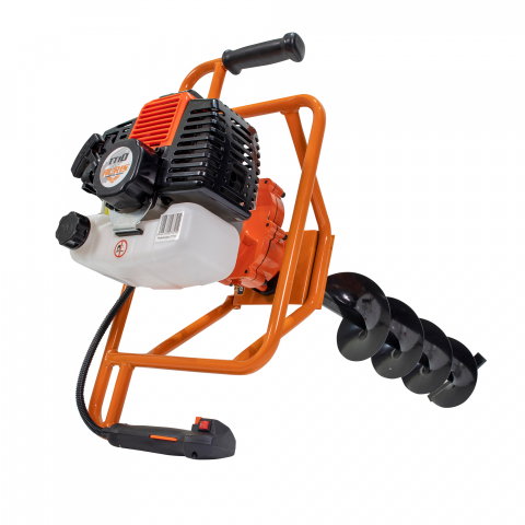 Motoburghiu RURIS TT 10, benzina 1.7CP, include burghiu 100, 150 mm [1]