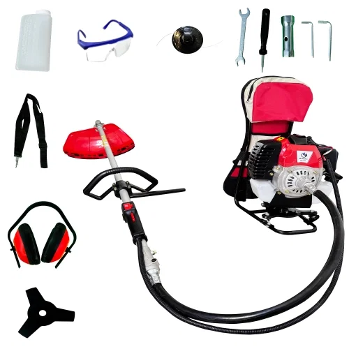 Curte, gradina, microferme - Motocositoare Benzină cu Rucsac, 6 Accesorii, 52CC - HEIMDALL HM-0756B