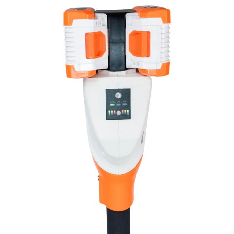 Motocoasa pe acumulator Ruris 3044e, power alfa up, diametru 300mm (contine 2 acumulatori 2400e x-charge) [2]