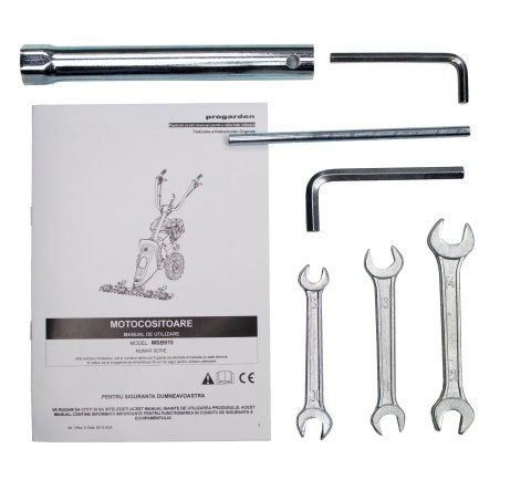 Motocositoare cu bara dubla mobila ProGARDEN MSB970 97cm, 7.5CP, benzina 4T, 2 viteze [6]