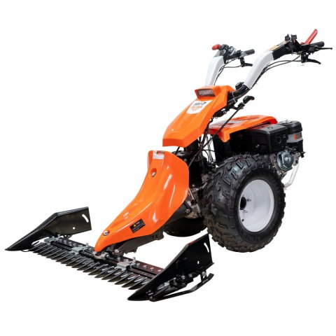 Motocultivator RURIS 1077C 16CP, benzina, pornire electrica, 3+2 viteze, diferential + lama de cosit RURIS CX77 1110 mm [1]