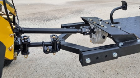 Motocultor cu tractiune 4x4 Progarden Campo 1853-2PTO, 18CP, diferential, benzina, euro5, pornire electrica, remorca ProGARDEN Campo RMT500C, cu tractiune [1]