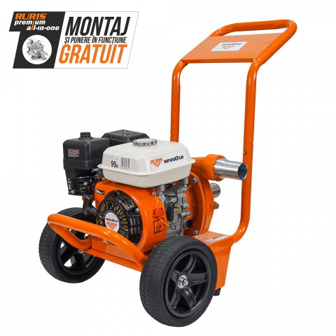 Pompe de apa - Motopompă pentru irigații prin coloană RURIS MP 200 XR 2” 6.5 CP