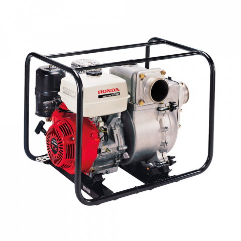 Curte, gradina, microferme - Motopompa apa murdara Honda WT40XK3 DE, 4 toli, 1600 l/min, motor benzina Honda GX390