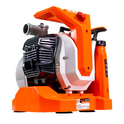 Motopompă RURIS MP35, 2 CP, 52 cc, debit 10-15 m³/h, racord 1.5 inch [3]