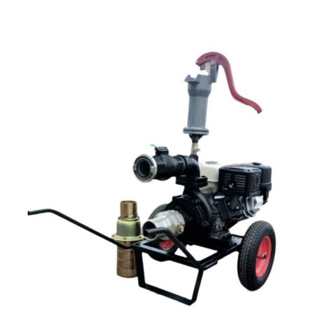 Motopompe - Motopompa de presiune DWP 390 H4 Honda GX390, 13 CP, 66 m³/h, 7.5 bari, aspiratie 4" - refulare 3"